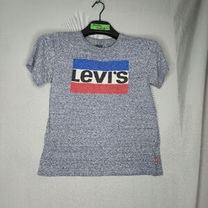 Levi's Boys T-Shirt Gray, Blue, Red Kids Size  L 12 To 13 Years